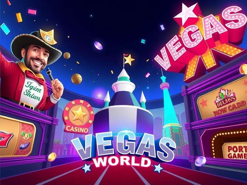 Vegas World community members interacting and playing together online