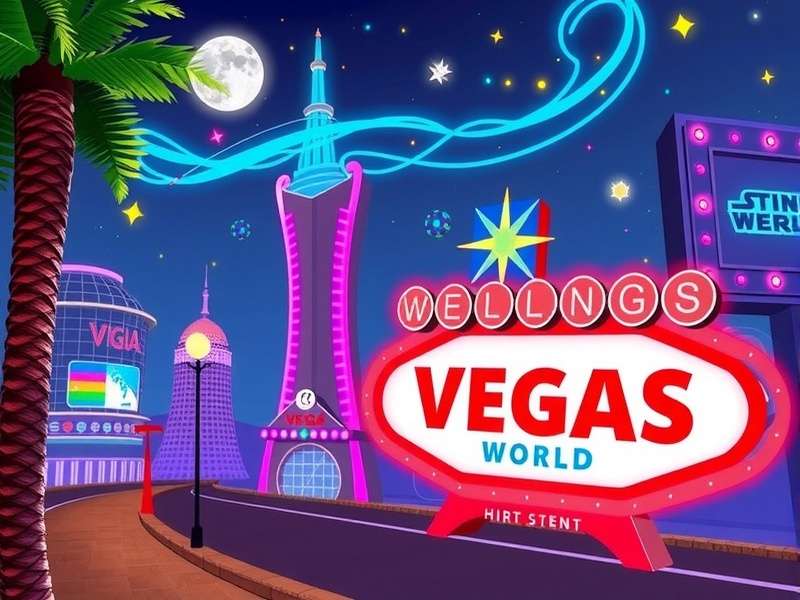 Vegas World Free Games Interface - colorful slot machines and casino games