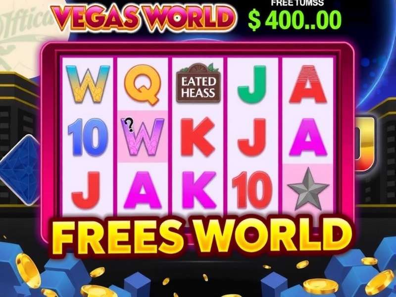 Vegas World Free Slots Interface