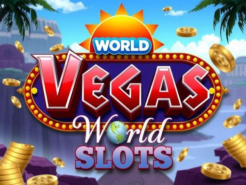 Vegas World Slots Game Interface on Desktop and Mobile