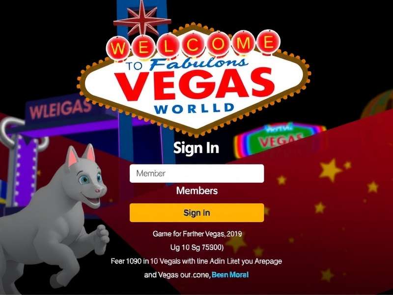 Vegas World Member Dashboard showing bonuses and stats