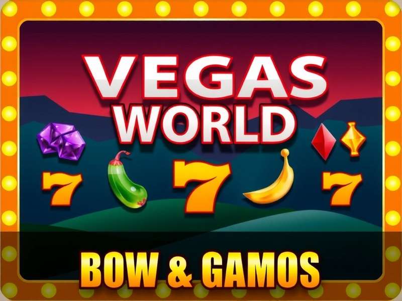 Vegas World Online Casino Games Interface