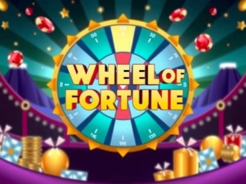 Vegas World Wheel of Fortune game screen with big win
