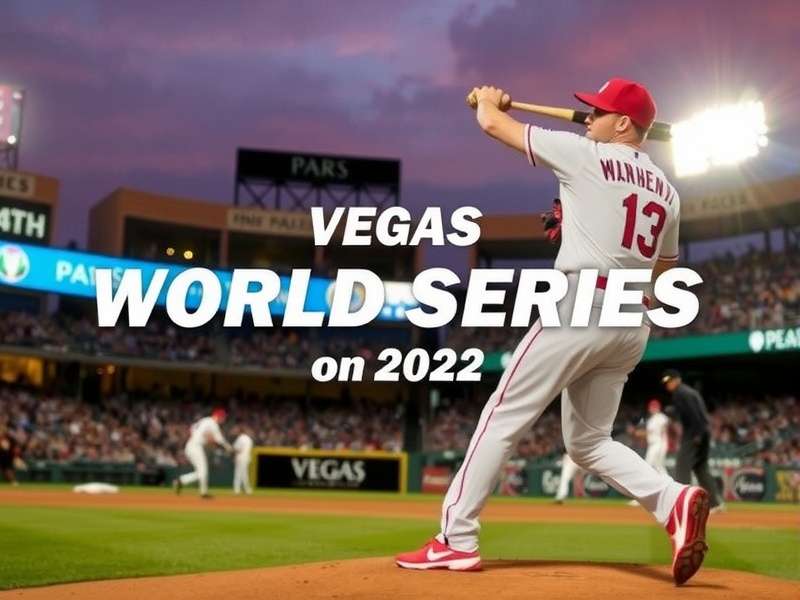 Las Vegas sportsbook showing 2022 World Series odds