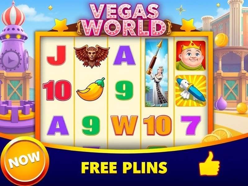 Vegas World App Gameplay Interface on Mobile and Desktop