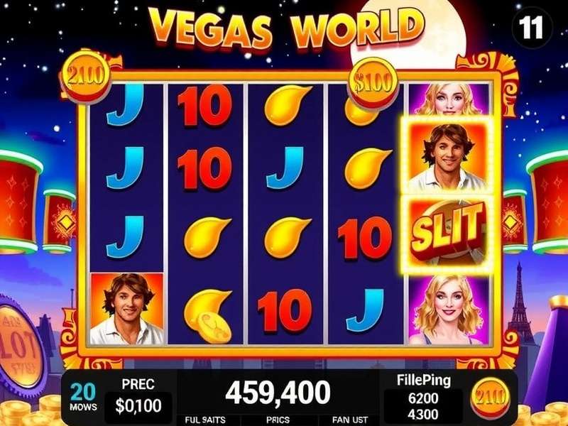 Vegas World Free Slots Online gaming interface on multiple devices