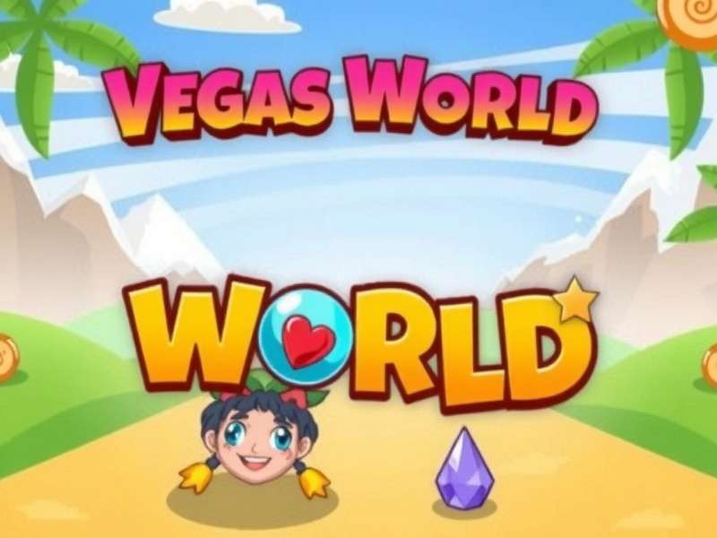 Vegas World slots game interface showing gem rewards