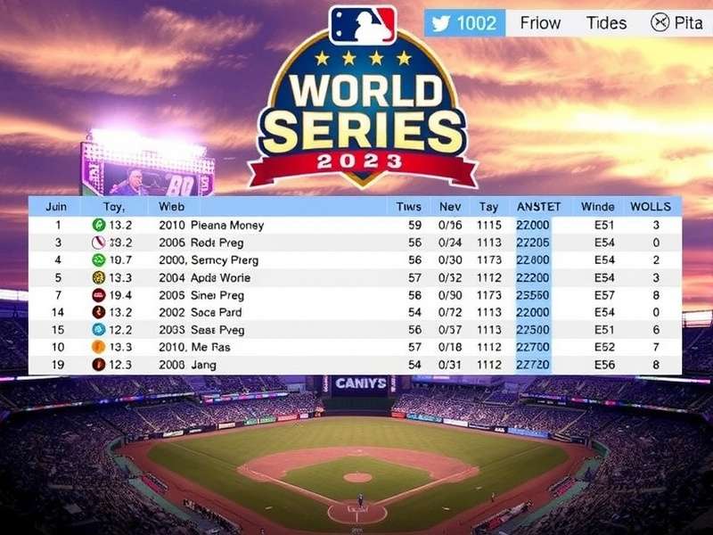 Vegas World Series Odds 2023 betting table with chips and cards