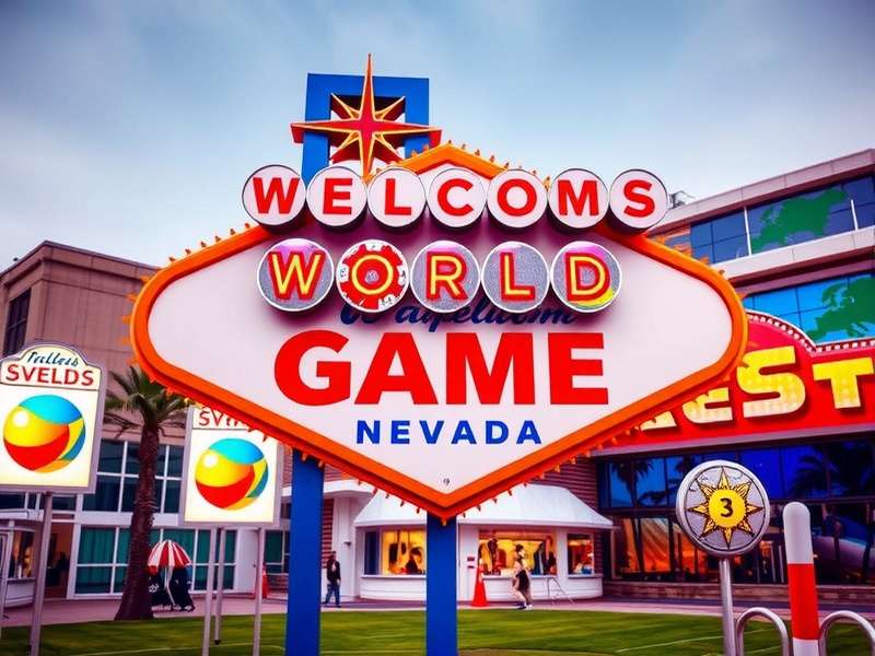 Vegas World game sign in interface showing casino lobby and login screen